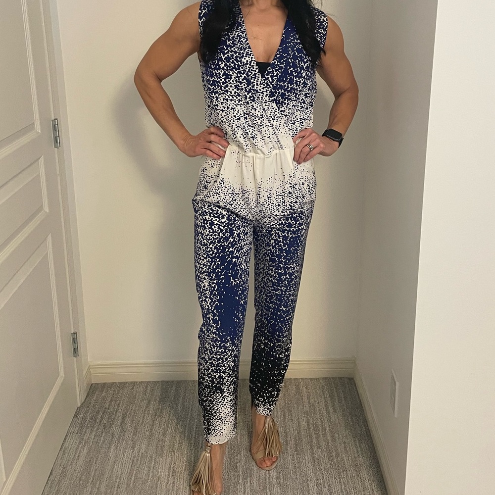Diane Von Furstenberg silk jumpsuit
